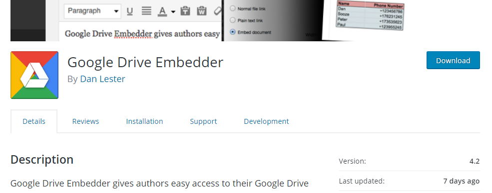 google drive embender