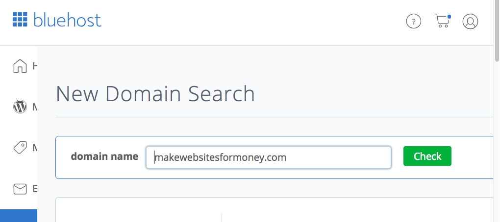 Search and Register Domain