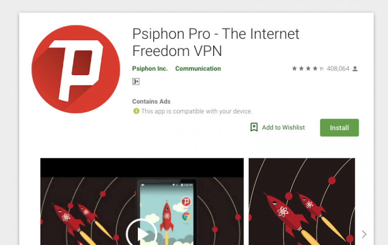 Psiphon VPN 3.180 download the last version for iphone