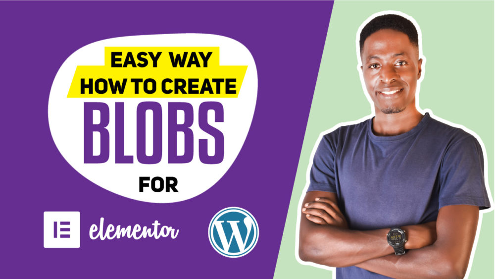 how to create blobs for elementor and wordpress sites