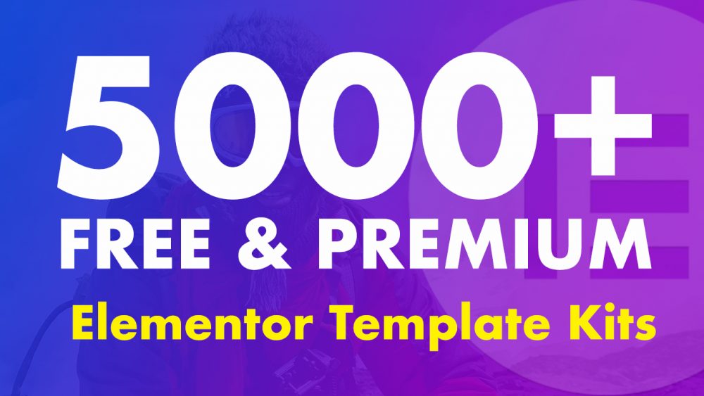 free and premium elementor template kits