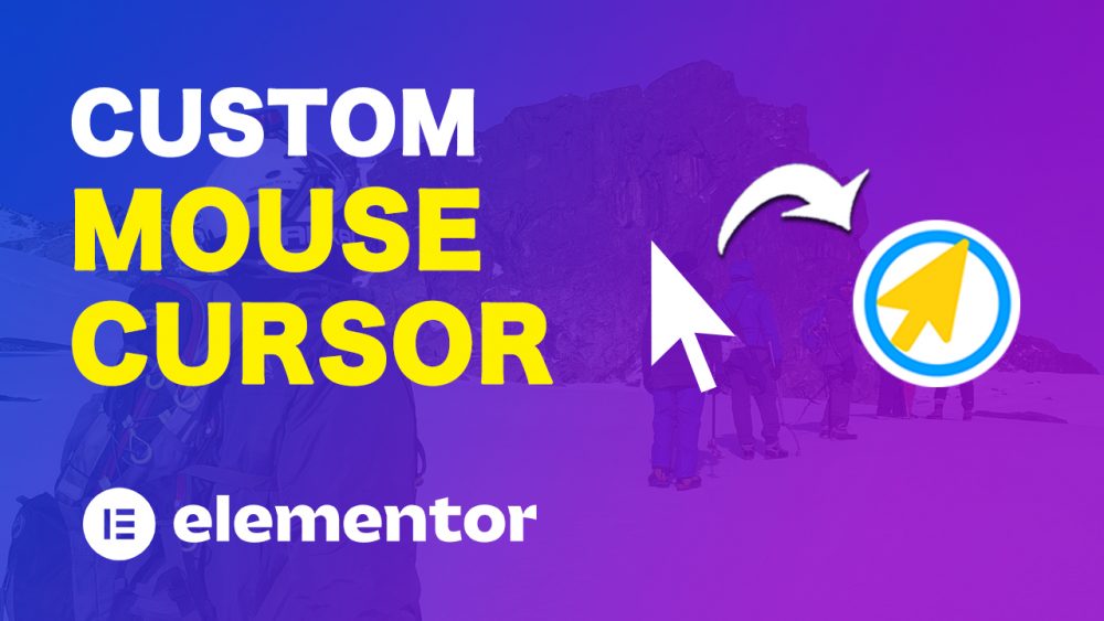 Elementor Custom Mouse Cursor