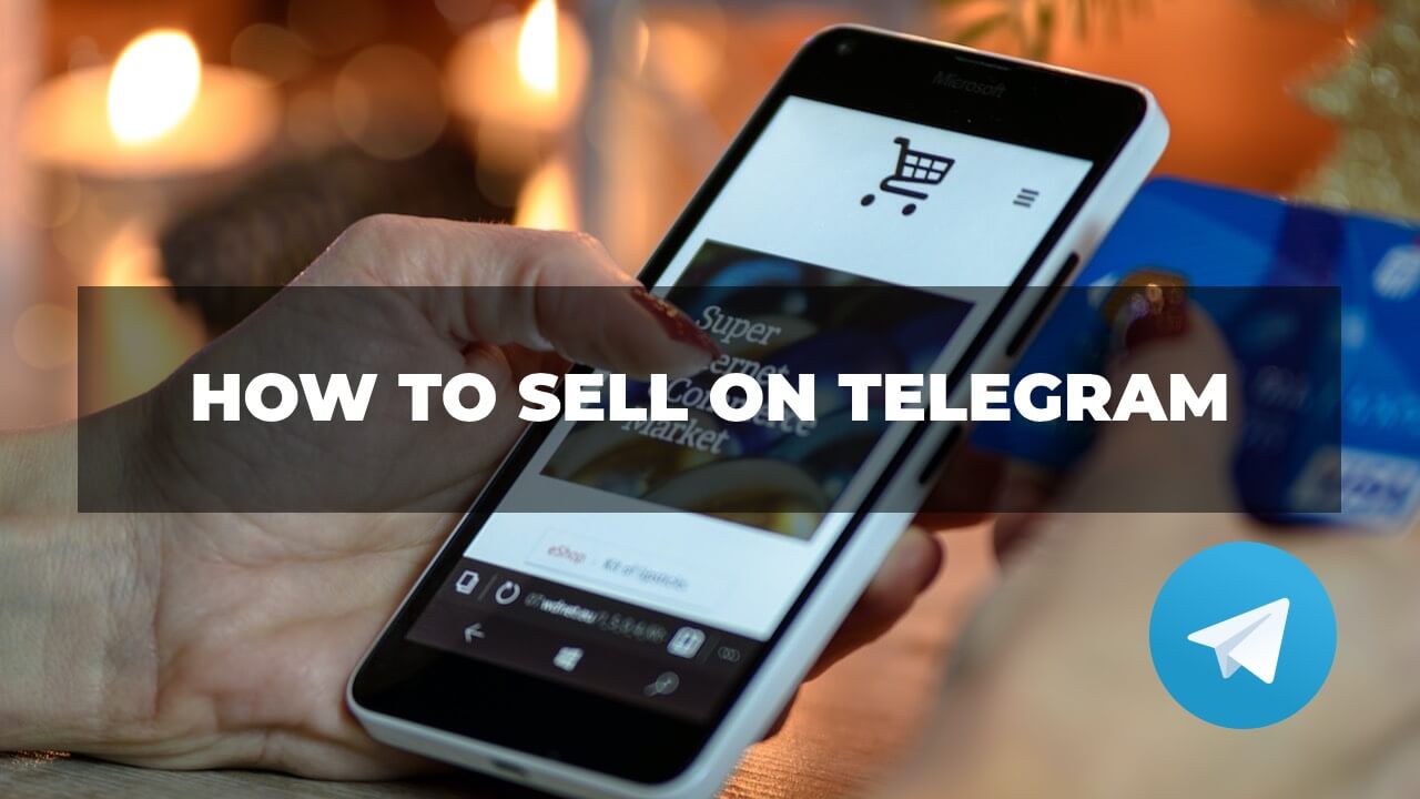 how to sell on telegram