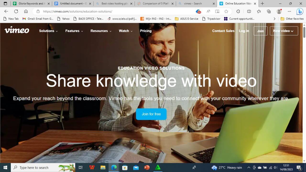 Vimeo share knowledge