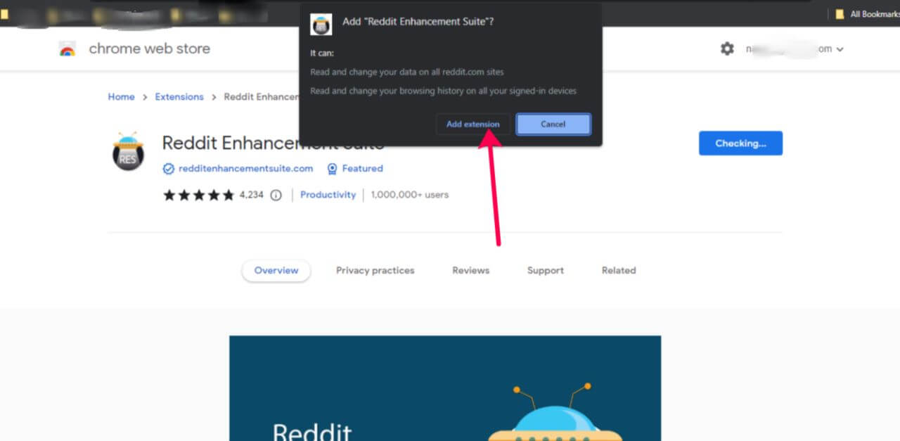 Reddit Enhancement Suite extension