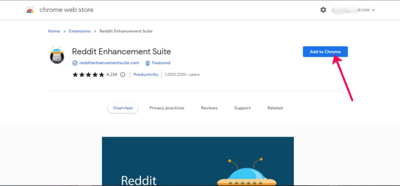 Reddit Enhancement Suite extension