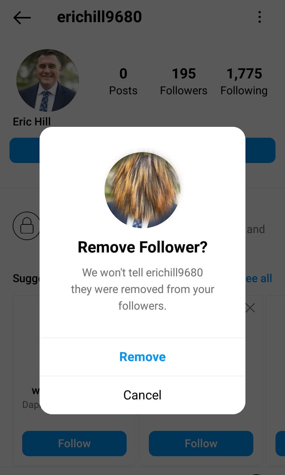Remove Instagram Follower