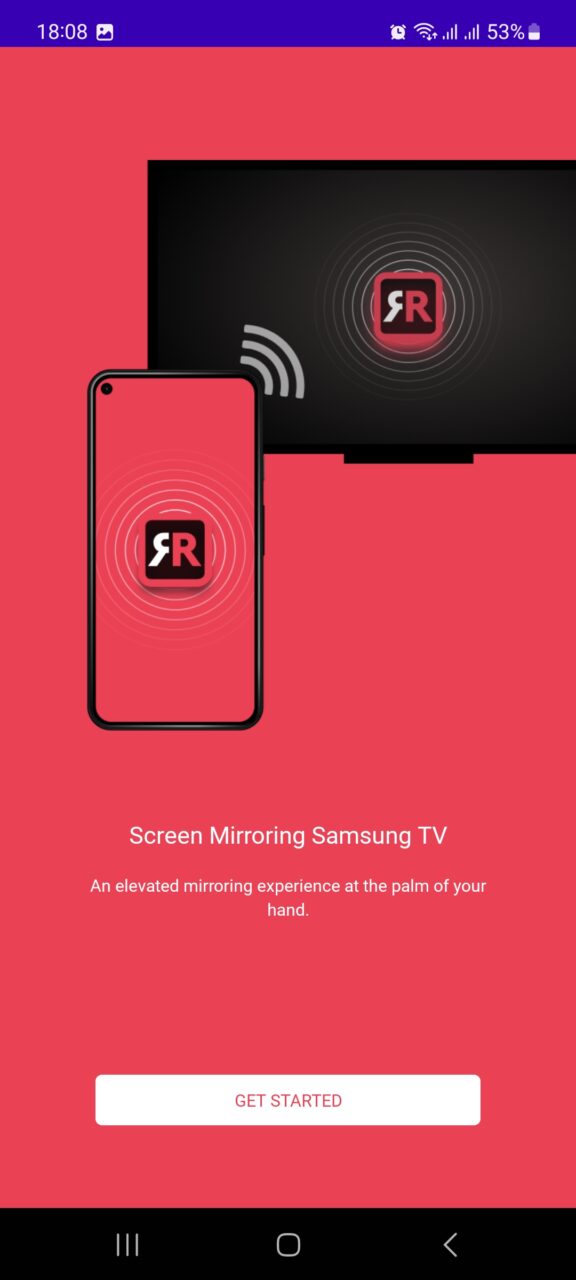 Get started with Samsung casting app