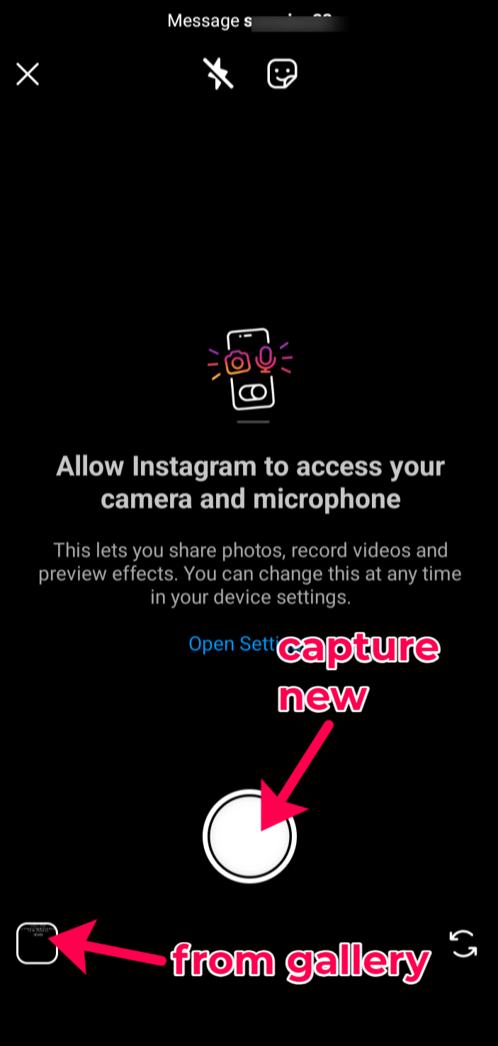 Instagram disappearing feature