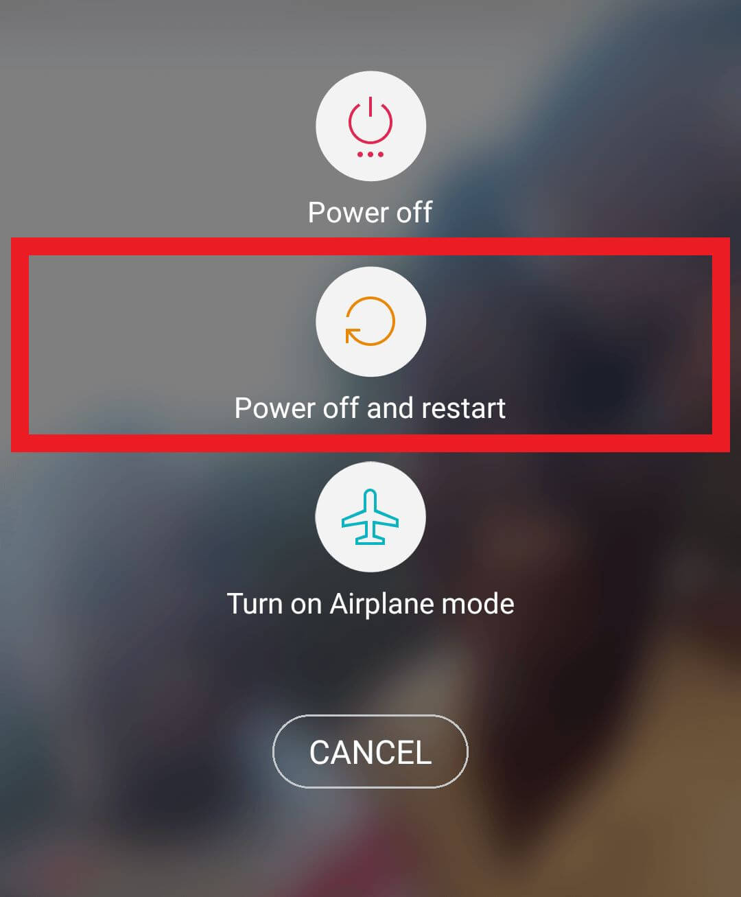 Restart your banned device