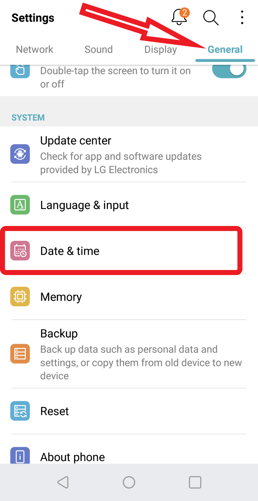  adjust the device date