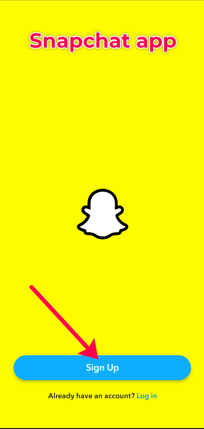 create a Snapchat account