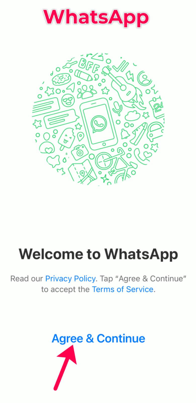 create a WhatsApp account